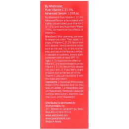 Wishtrend, Pure Vitamin C 21.5% Advanced Serum, 1.0 fl oz (30 ml)