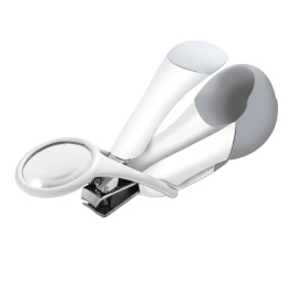 The First Years, Американский красный крест, щипчики для стрижки ногтей с увеличительным стеклом, 1 шт.