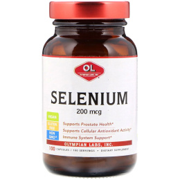 Olympian Labs, Selenium, 200 mcg , 100 Capsules