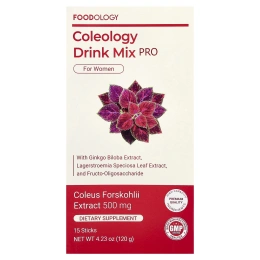 Foodology, Coleology Drink Mix Pro, смесь для женщин, 15 палочек, 8 г