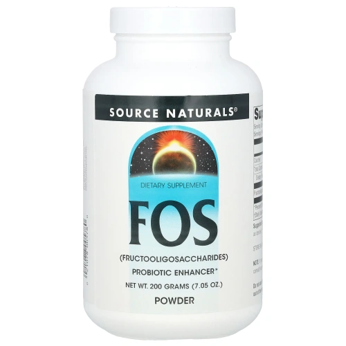 Source Naturals, Порошок FOS, 7.05 унций (200 г)