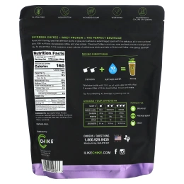 Chike Nutrition, Холодный кофе с высоким содержанием протеина, сладкие сливки, 504 г (17,8 унции)