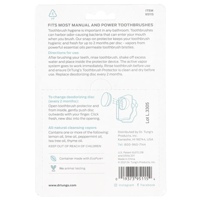 Dr. Tung's, Дезинфицирующее средство, свежий лайм, 1600 мг