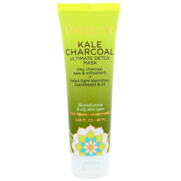 Pacifica, Kale Charcoal Ultimate Detox Mask, 2.25 fl oz (66 ml)