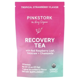 Pink Stork, Recovery Tea, тропическая клубника, 15 пакетиков, 37,5 г (1,3 унции)