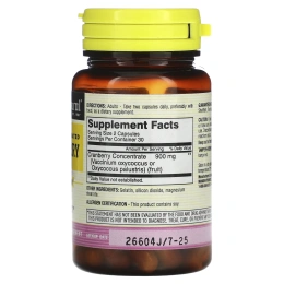 Mason Natural, Клюква, высококонцентрированная, 60 капсул