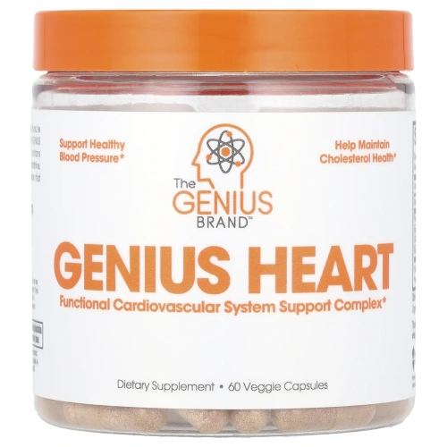 The Genius Brand, Genius Heart, 60 растительных капсул