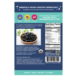 Wilderness Poets, органическая орегонская голубика, 226 г (8 унций)