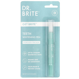 Dr. Brite, Get Brite ™, отбеливающая ручка для зубов, 4 мл (0,14 жидк. унц.)