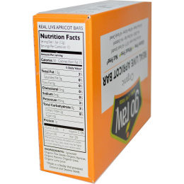 Go Raw, Органические батончики с абрикосом, 10 батончиков, 12 г каждый