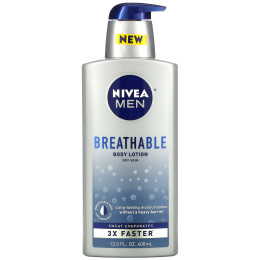 Nivea, Для мужчин, дышащий лосьон для тела, 400 мл (13,5 жидк. унц.)