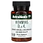NutraMedix, витамины D3 и К2, 60 растительных капсул