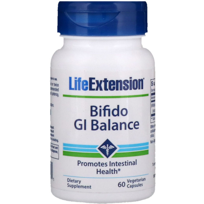 Life Extension, Bifido GI Balance, 60 Vegetarian Capsules