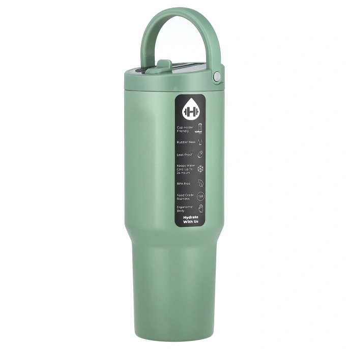 HydroJug, Sport Bottle, шалфей, 32 унции