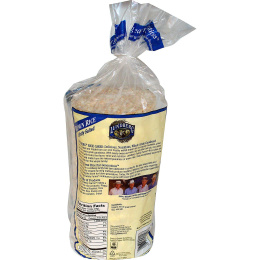 Lundberg, Хлебцы из коричневого и органического риса, слабосоленые, 241 г