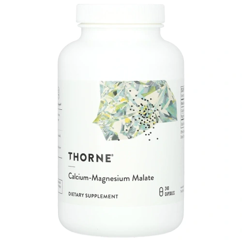 Thorne Research, Малат кальция и магния, 240 капсул