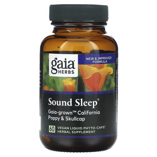 Gaia Herbs, Быстрое облегчение - Крепкий сон 60 вег капсул
