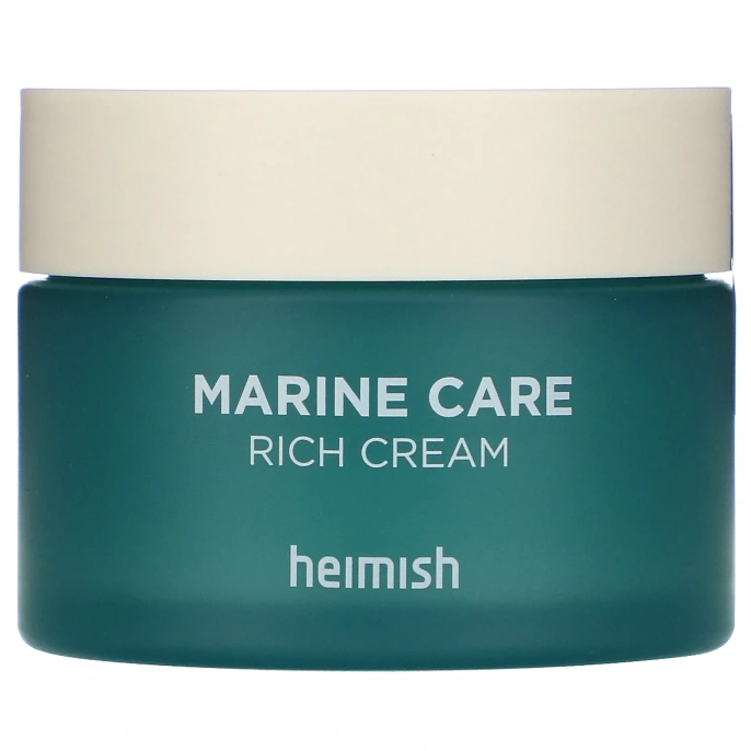 Heimish, Marine Care, водоросли и пантенол, питательный тающий крем с глубоким увлажнением, 55 мл (1,85 жидк. унции)
