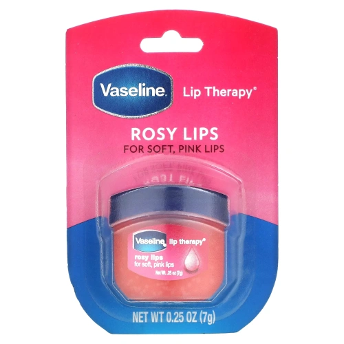 Vaseline, Бальзам для губ Lip Therapy, «Розовые губы», 7 г
