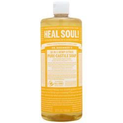 Dr. Bronner's, Чистое Кастильское мыло Цитрусовые 32 жидких унции