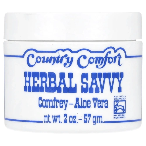 Country Comfort, «Травяной эксперт», окопник - алоэ вера, 2 унции (57 г)