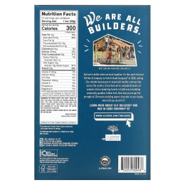 Clif Bar, Builder's Bar Хрустящее арахисовое масло 12 батончиков
