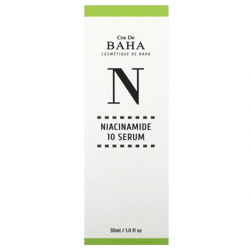 Cos De BAHA, N, Niacinamide 10 Serum, 1 fl oz (30 ml)