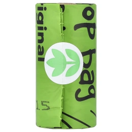 Original Poop Bags, апельсин, 8 рулонов, 15 пакетиков в каждом