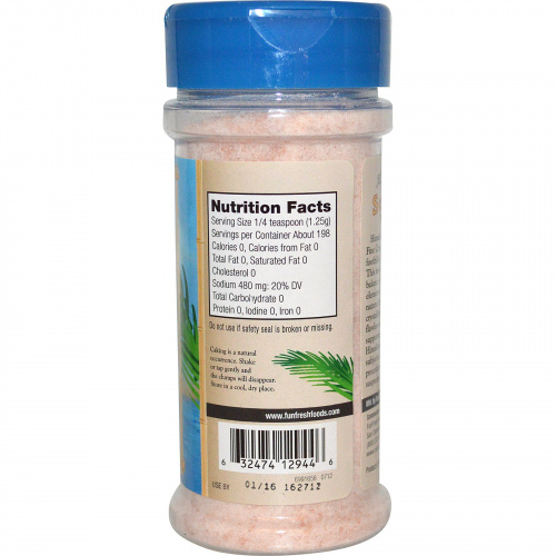 FunFresh Foods, Гималайская розовая морская соль , 8,75 унций ( 248 г )