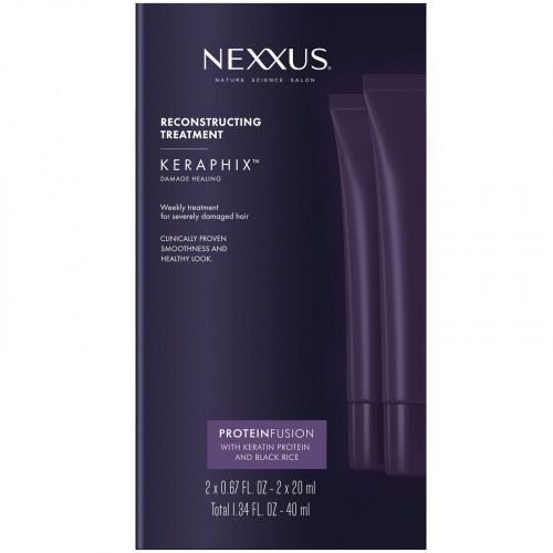 Nexxus, Средство для реконструкции волос Keraphix, «Борьба с повреждениями», 2 флакона по 20 мл