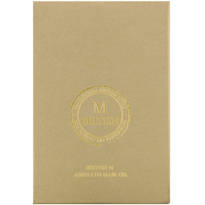 British M, Annatto Hair Oil, 2.36 fl oz (70 ml)