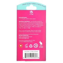 SuncoatGirl, Абсолютно натуральный блеск для губ, Набор из 3 штук, 0,23 унц. (7 мл) Each