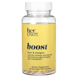 Her Own, Boost, сжигание и заряд энергии, 60 капсул