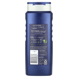 Nivea, Мужской гель для душа 3-в-1, энергия, 500 мл (16,9 жидких унций)