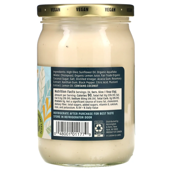 Sir Kensington's, Classic Vegan Mayo, 12 fl oz (354 ml)