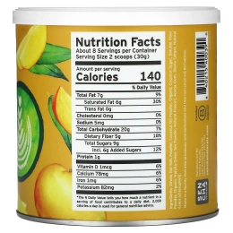 Sencha Naturals, Овсяное молоко, латте матча, тропическое манго, 241 г (8,5 унции)