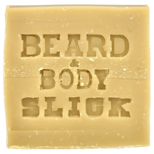 Honest Amish, Мыло Slick Beard & Body Bar, 1 шт.