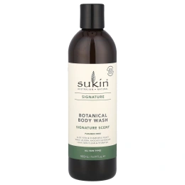 Sukin, Super Greens, растительный гель для душа, натуральный аромат, 16,91 ж. унц. (500 мл)