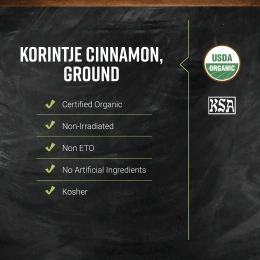 Frontier Co-op, органическая корица Коринтье в порошке, 453 г (16 унций)