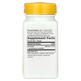 Nature's Way, Хром GTF, 100 вегетарианских капсул