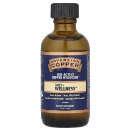 Sovereign Silver, Bio-Active Copper Hydrosol ™, 10 част. / Млн, 59 мл (2 жидк. Унции)