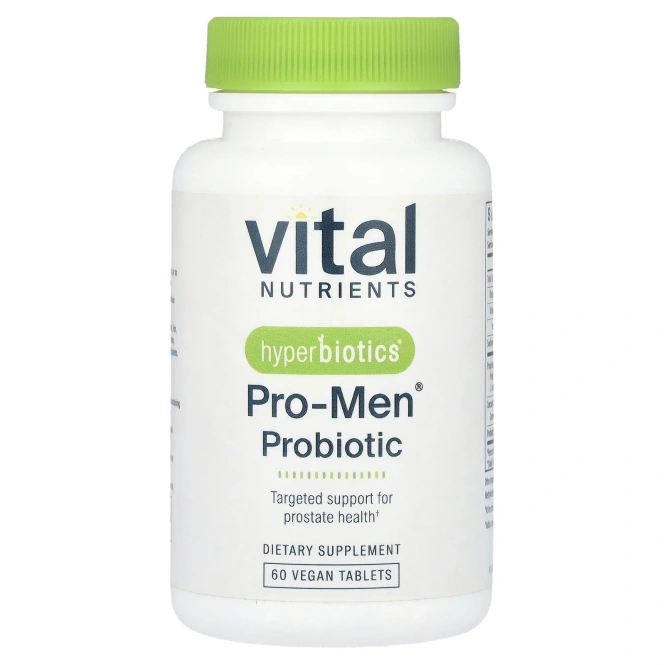 Vital Nutrients, Pro-Men®, пробиотик, 60 веганских таблеток