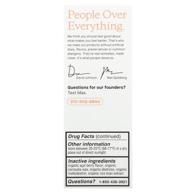 Genexa, Лечение простуды у детей, возраст от 3+, от простуды и кашля, вкус органических ягод асаи, 60 жевательных таблеток