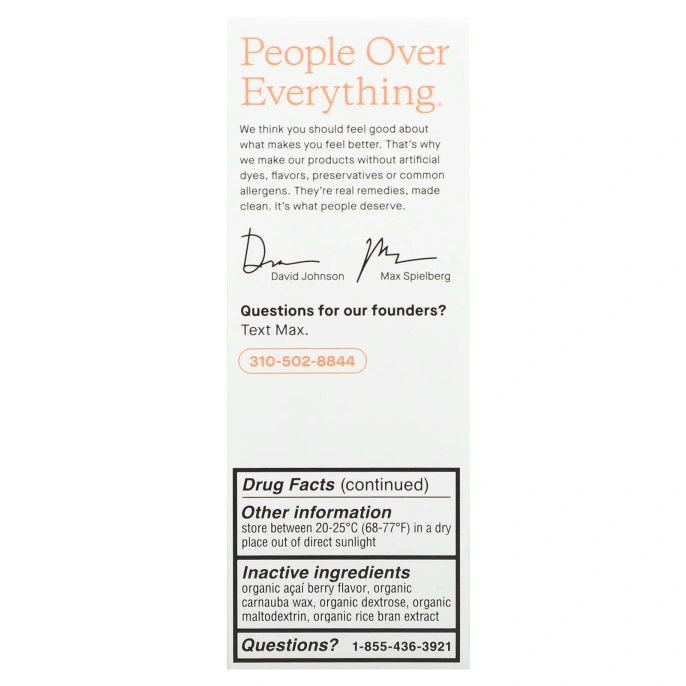 Genexa, Лечение простуды у детей, возраст от 3+, от простуды и кашля, вкус органических ягод асаи, 60 жевательных таблеток