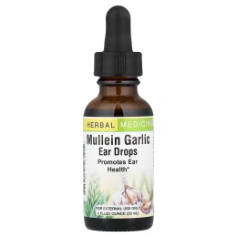 Herbs Etc., коровяк и чеснок, ушные капли, 30 мл (1 жидк. унция)