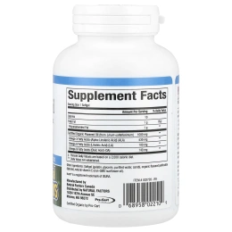 Natural Factors, льняное масло, 1000 мг, 90 капсул