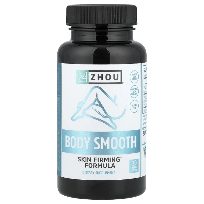Zhou Nutrition, Body Smooth, 30 веганских капсул