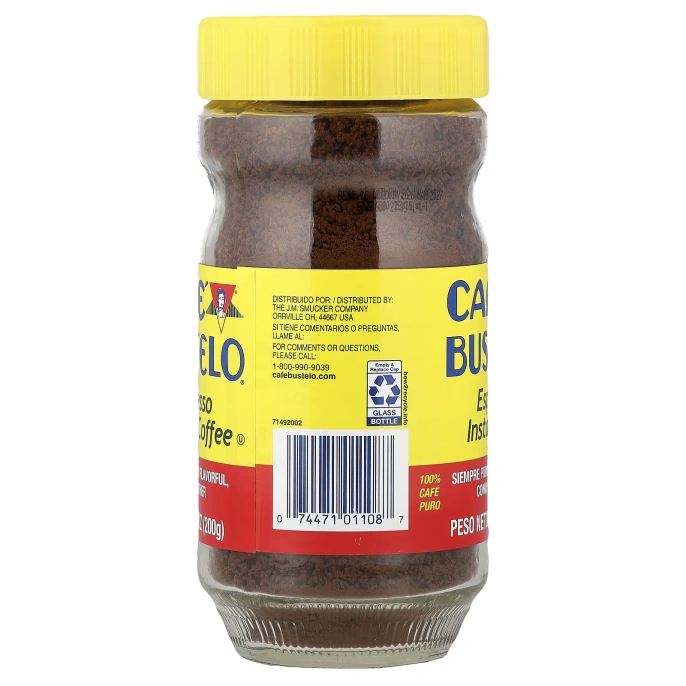 Café Bustelo, Espresso растворимый кофе®, 200 г (7,05 унции)
