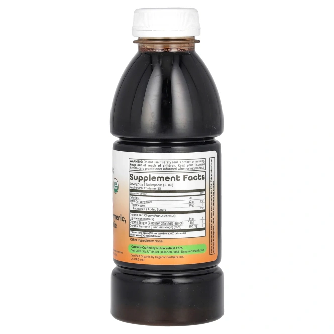Dynamic Health, Вишневый тоник с куркумой и имбирем, 473 мл (16 жидк. унц.)