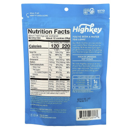 HighKey, Wafers, Vanilla, 2 oz (56.6 g)
